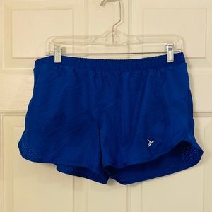 Old Navy Active Athletic Running Shorts Blue Med